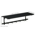 thumbnail image 3 of Soozier Bike Rack for 5 Bikes, Bicycle Rack with Shelf and 5 Hooks, 3 of 10