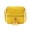 Yellow, variant on Ladies Fashion Solid Color Leather Large Capacity Adjustable Shoulder Belt Double Zipper Versatile Shoulder Tassels Messenger Bag Work Purse Courier Magazine Prairie State College Mens Messenger Bag