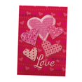 thumbnail image 3 of Decoración colgante de bandera del Día de San Valentín, 30cm x 45cm, bandera de San Valentín, cartel, bandera de jardín para cumpleaños, compromiso de , estilo F mayimx Bandera del día de San Valentín, 3 of 9