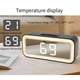 thumbnail image 4 of Reloj Despertador Digital Con Pantalla Grande, Pantalla Electrónica LED Con Fecha Y Temperatura, Luz Nocturna, Accesorios De Decoración De Escritorio Para Dormitorio, 4 of 7