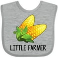 thumbnail image 3 of Inktastic Little Farmer with Corn Boys or Girls Baby Bib, 3 of 4