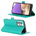 thumbnail image 2 of Allytech Wallet Phone Case for Samsung Galaxy A33 5G,Full Protection Embossed Leather Magnetic Flip Holder Card Slots Protective Cover,Green, 2 of 10