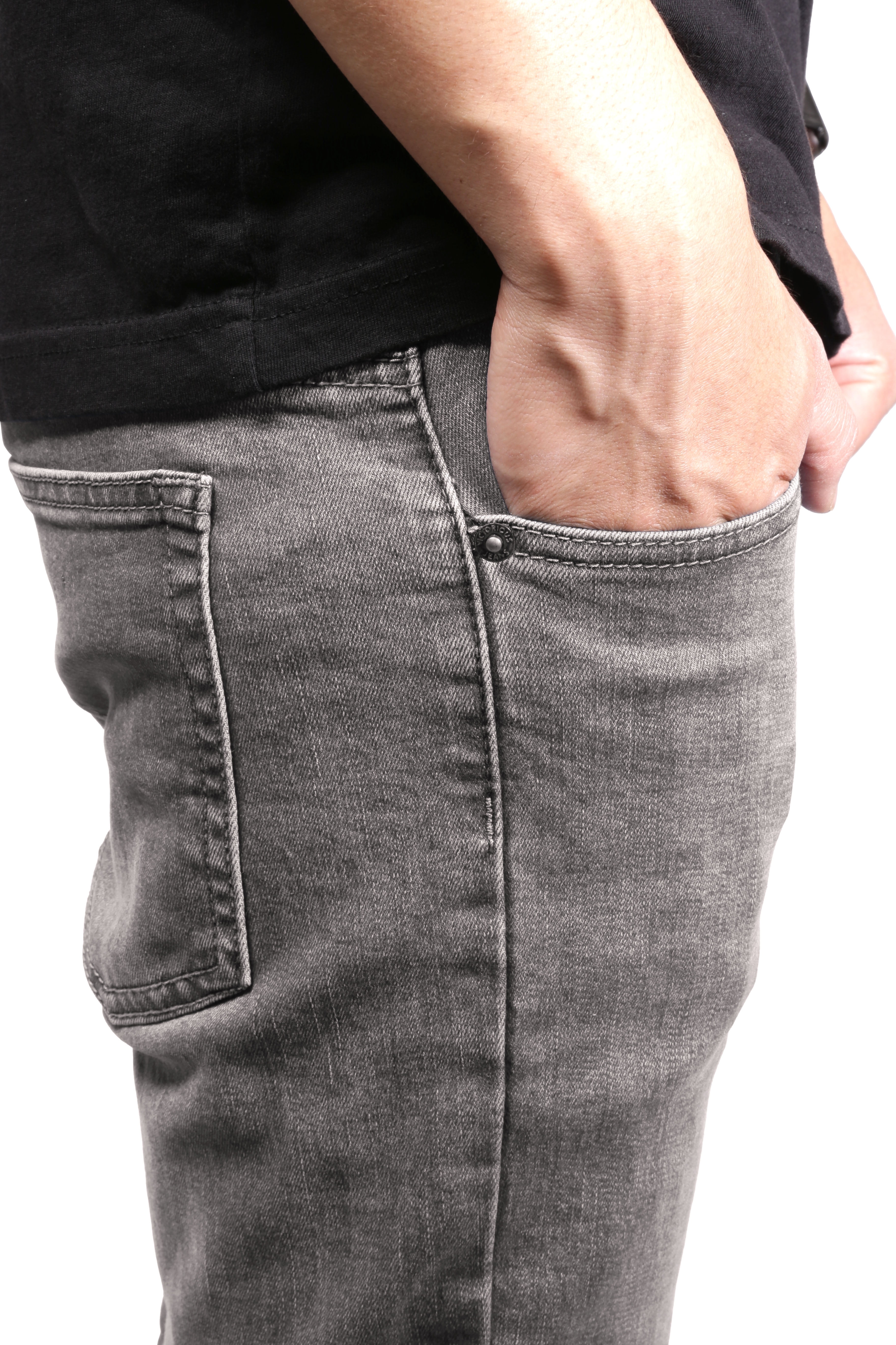 anuans Slim straight denim　GREY THE NEW - TNCopenhagen Slim Jeans - LT. GREY - 950 LT. GREY