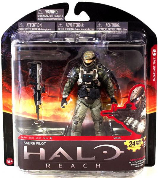 McFarlane Halo Reach Series 6 Sabre Pilot Action Figure - Walmart.com ...