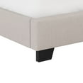 thumbnail image 3 of Hillsdale Gayle Nail Head Trim Upholstered Queen Bed Gray Fog Fabric, 3 of 5