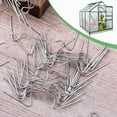 thumbnail image 2 of EAGLE PEAK Stainless Steel Glazing Clips W Type Z Type Greenhouse Clip for Aluminium Green House Spring Wire Clips Spares Parts, 2 of 5