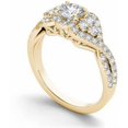 thumbnail image 2 of 1-1/2 Carat T.W. Diamond Criss-Cross Classic 14kt Yellow Gold Engagement Ring, 2 of 5