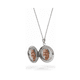 thumbnail image 2 of Collar Relicario De Acero Inoxidable Color Gris, 2 of 3