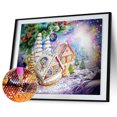 thumbnail image 2 of Wdftyju 5D Kit Rhinestone DIY Postre de Navidad Casa Taladro redondo completo Pintura de diamante Wdftyju 6ka3er7pj9er0qh5, 2 of 9