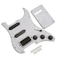 thumbnail image 3 of MERIGLARE Précâblée Guitare Électrique Chargé Pickguard SSH avec Micro, Volume Ton Control, 3 of 9