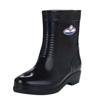 Cathalem Speedy Boots for Women Top Rubber Baby Boots Water 