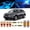 Ice blue, variant on For 2010-2015 Lexus RX350 RX450h LED Interior Lights Upgrade Package, Super Bright 6000K White Map Dome Bulbs Error Free (20-Pack)