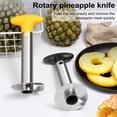 thumbnail image 2 of Cortador automático de piña Gardenne, máquina eléctrica para pelar piñas, pelador, descorazonador y rebanador de piña de acero inoxidable, cuchillas de corte sin esfuerzo, utensilio de cocina, 2 of 8