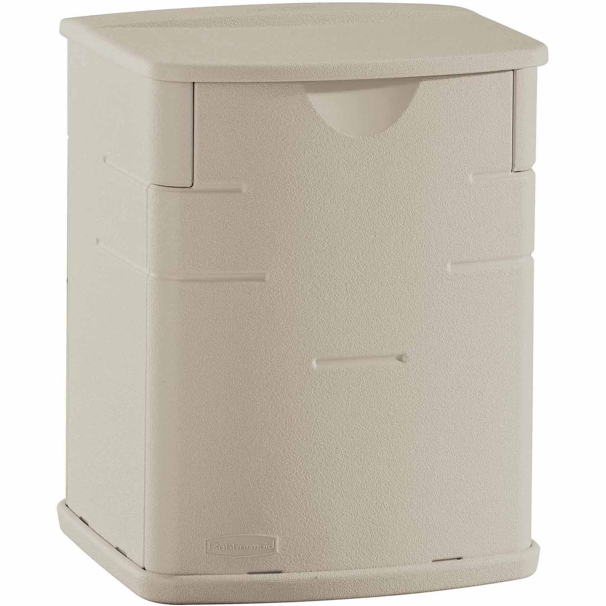 Rubbermaid Mini Deck Box, Sandstone by Newell Rubbermaid