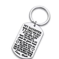 thumbnail image 2 of Yuehao Key Chain, Key Holder, Gifts for Daughter From Mom Dad Father Inspirational Stocking Stuffers for Her From Teen Adult Women Teenage Girls Kids Birthday Gradation Wedding Presents, 2 of 8