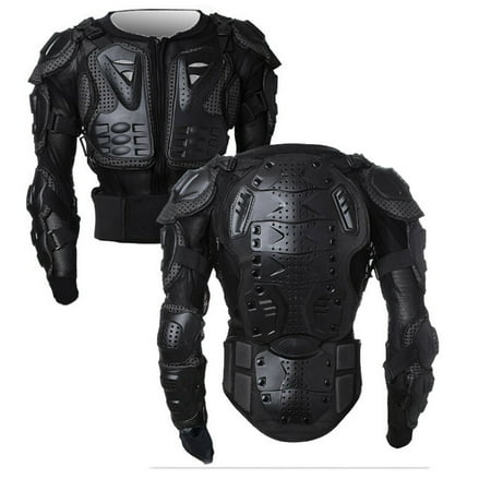 Motorcycle Full Body Armor Jacket Spine Chest Shoulder Protection Motocross Gear