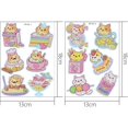thumbnail image 4 of 20 Pegatinas Pintura Diamantes Arte Artesanal Pastador Gato Dibujos Animados Del (BT143), 4 of 4
