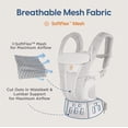 thumbnail image 4 of Portabebés Ergobaby Omni Breeze de malla transpirable azul, 4 of 7