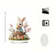 thumbnail image 4 of Adornos de Pascua, regalos de Pascua, decoración de mesa visual 2D de Pascua para el hogar, sala de estar y dormitorio, adornos de mesa para festivales, artículos decorativos., 4 of 7