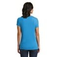 thumbnail image 2 of District Women'S Very Important Tee V-Neck Dt6503, DT6503 ,Heathered Bright Turquoise, XXL, 2 of 4