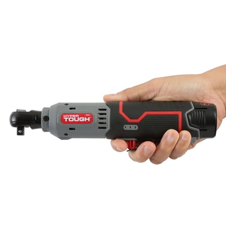 HYPER TOUGH 12V RATCHET WRENCH WITH 7-PIECE SOCKET SET, HOLIDAY GIFT