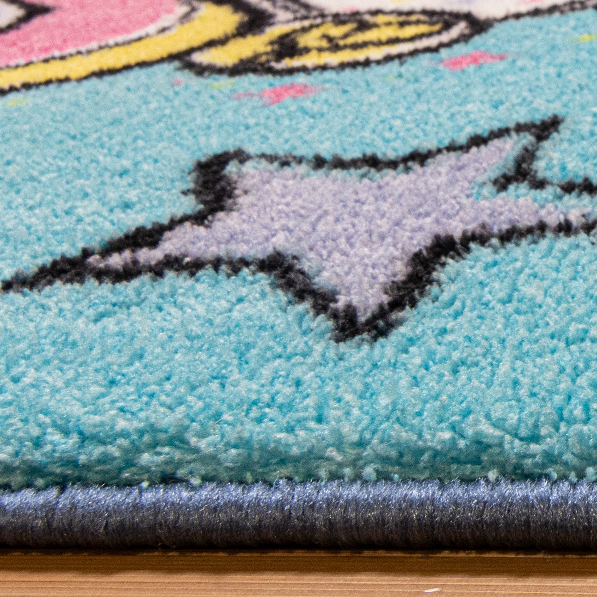 Nickelodeon Jojo Swia One of a Kind Kids Plush Youth Indoor Area Rug, 3'x5'