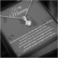 thumbnail image 4 of Pregnant Mom, To Mommy From Bump, New Mommy Necklace, New Mom Gift, Mom To Be, First Time Mom Christmas Gift,Pregnancy Gift, New Mommy, Necklaces with Meaningful Messages Card Inside, 4 of 6