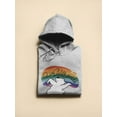 thumbnail image 3 of Live With Pride Polar Bear. Hoodie Men -Smartprints Designs, Male Small, 3 of 4