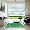thumbnail image 6 of Ahgly Company Indoor Rectangle Patterned Neon Green Area Rugs, 6' x 9', 6 of 6