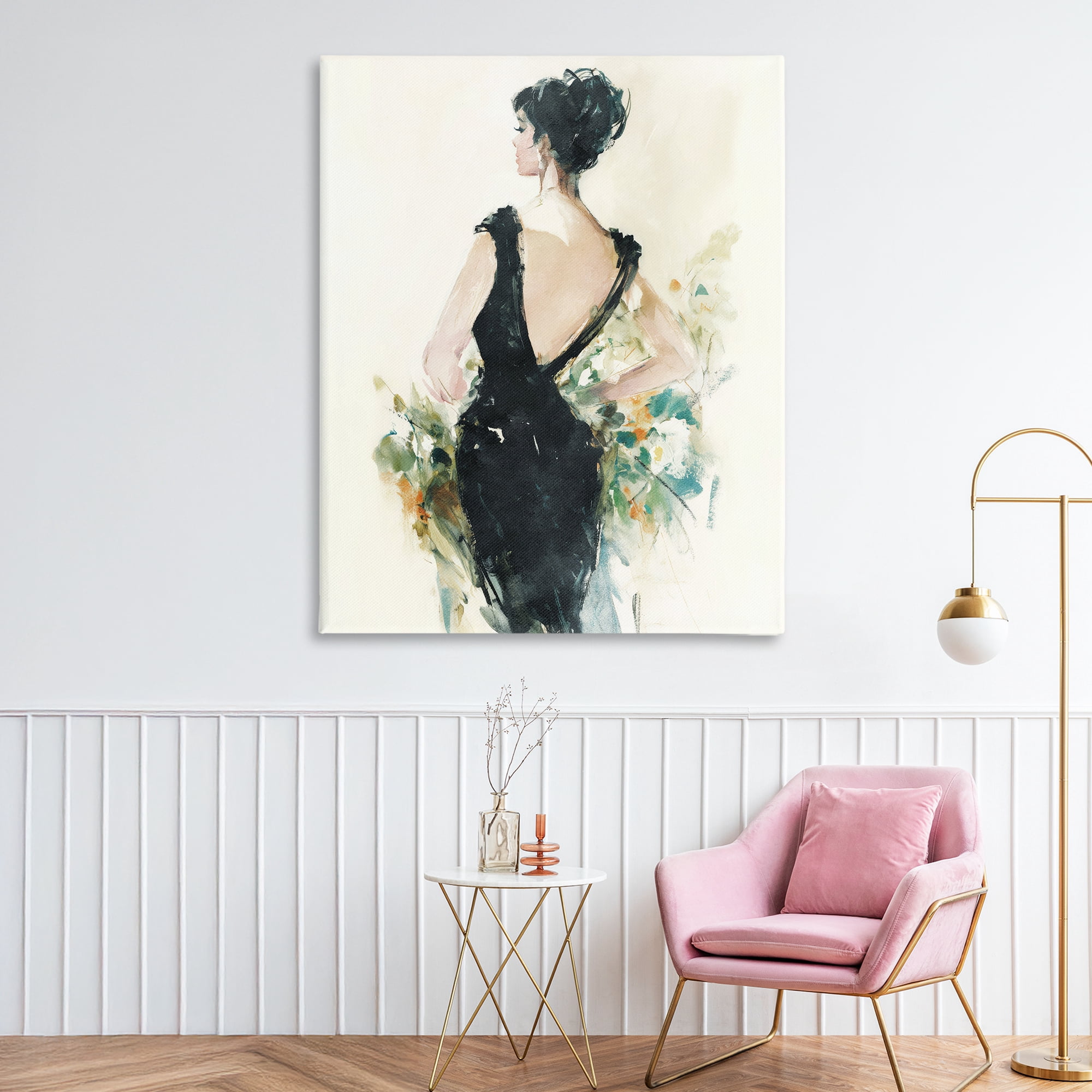 Stupell Industries Backless Reverie Gown Canvas Wall Art, design by Svetlana Aleynikova