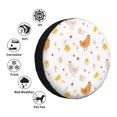 thumbnail image 4 of Goofa Funny Chicken Pattern Universal Tire Cover for Jeep, SUV, Truck, and Trailer – Waterproof, UV-Resistant,Easy to Install, Fits 14"-17" Tires-17 inch, 4 of 6