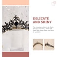 thumbnail image 4 of Baroque Bridal Rhinestone Tiara for Girl Wedding Crown Rhinestone Bride Tiara Headband, 4 of 9