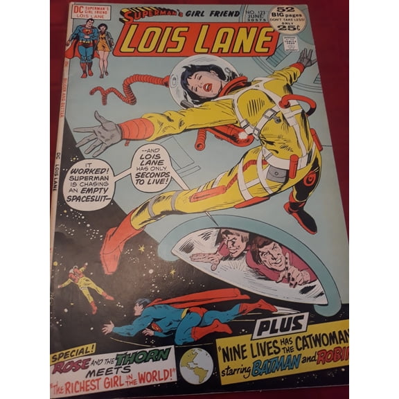 Superman's Girlfriend Lois Lane #123 Comic Book