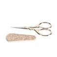 thumbnail image 2 of Professional Fabric Scissor Set, Multifunctional DIY Craft Scissors with Exquisite Leather Cover, Compact Lightweight Sewing Embroidery Tool for Household Use, 2 of 7