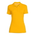 thumbnail image 4 of Wonder Nation Juniors' School Uniform Polo Shirt with Short Sleeves, 4 of 6
