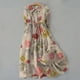 thumbnail image 1 of WILLBEST Vestidos de Algodon para Mujer, Estilo Coreano, con Cordones, Cintura Definida, Camisa, Vestido Midi de Verano, Media Manga, Vestido de Línea A A La Moda 374 Mediana​​, 1 of 2