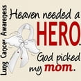 thumbnail image 3 of CafePress - Heaven Needed A Hero Lung Cancer Light T Shirt - Men's Classic Graphic T-Shirt, 3 of 4