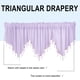 thumbnail image 4 of Collections Floral Sheer Lace Shade Window Curtain With Scalloped Edges And Rod Pocket Top For Easy Hanging, 4 of 4