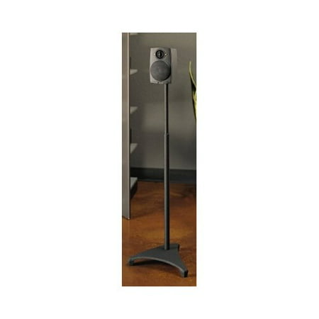 SANUS Adjustable-Height Speaker Stand for Satellite Speakers up to 10