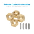 thumbnail image 4 of Kits de adaptador de accionamiento hexagonal de cubo de rueda de latón de 3 mm para 1/24 AXIAL SCX24 AXI90081 RC Car Hugtrwg Para estrenar, 4 of 7