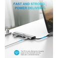 thumbnail image 4 of Hub USB C AorZ Plata 5 en 1 con HDMI 4K y 3 Puertos USB 3.0 para MacBook y Otros Dispositivos, 4 of 8