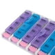 thumbnail image 3 of Organizador de Medicamentos ANGGREK 28 Compartimentos Azul Púrpura, 3 of 8