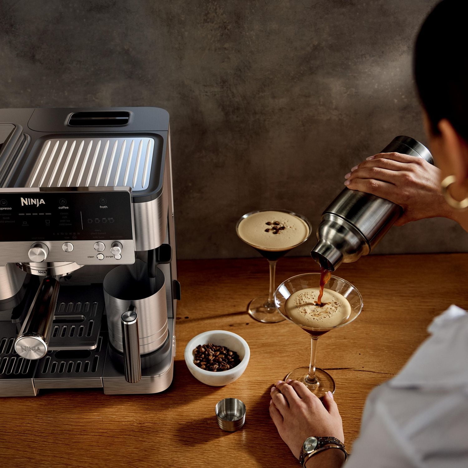 Ninja Luxe™ Café Premier Series 3-in-1 Espresso, Coffee and Cold Brew Machine