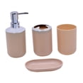 thumbnail image 4 of AMLESO Bathroom Accessories Bathroom Decor Bath Accessory Complete Set for Bathroom Apricot, 4 of 8