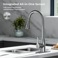 thumbnail image 7 of Accreate Touchless Kitchen Faucet with Pull Down Sprayer, Dual Sensor Sink Faucets, Stainless Steel Single Handle Faucet for 1 or 3 Hole, Suitable for Farmhouse Laundry Camper Rv Bar, 7 of 7