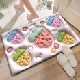 thumbnail image 4 of Summer Savings Clearance! Boovnll Bathroom Rugs, 16x24" Super Soft & Absorbent Non-Slip Diatomite Bath Mat, Quickly Dry Thicken Bath Mats for Bathroom, Kitchen, Floor, Door Mat, Bathroom Mat, 4 of 6