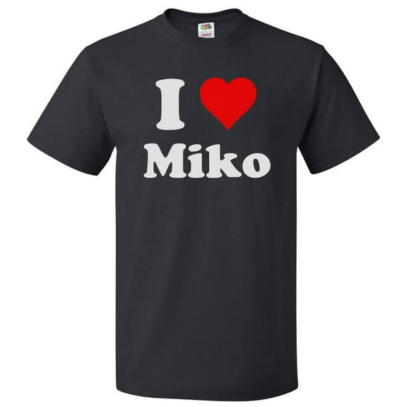 I Love Miko T shirt I Heart Miko Tee Gift