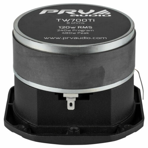 2x PRV Audio TW700Ti Titanium Bullet Pro or Car Super Tweeter TW700 8 Ohms 960W