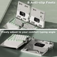 thumbnail image 4 of Teclado RK ROYAL KLUDGE RKS70 Ergonómico Split Inalámbrico Blanco, 4 of 9