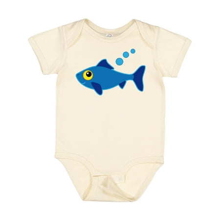 

Inktastic Fishing Blue Fish Gift Baby Boy or Baby Girl Bodysuit